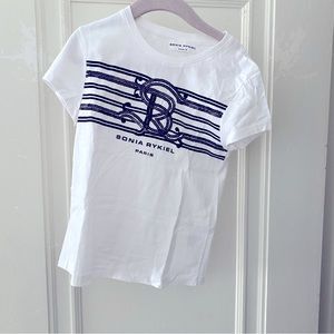 Sonia Rykiel white t-shirt size 8